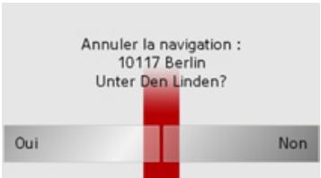 BECKER TRAFFIC ASSIST Z200 - Interrompre la navigation - 2