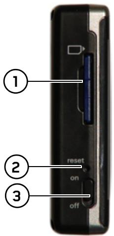 BECKER TRAFFIC ASSIST Z200 - Face arrriere de l'appareil - 1