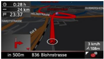 BECKER TRAFFIC ASSIST Z200 - Mode d'affichage Jour/Nuit (barred'outils) - 2