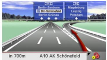 BECKER TRAFFIC ASSIST Z250 - Affichage de cartes avec Reality View - 1