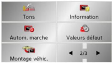 BECKER TRAFFIC ASSIST Z250 - Le menu Réglages - 2