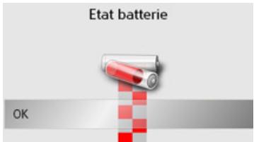 BECKER TRAFFIC ASSIST Z250 - Affichage de l'alimentation en énergie - 2