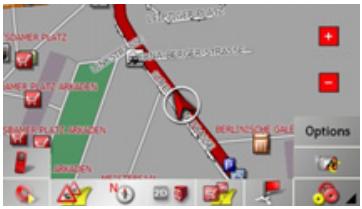 BECKER TRAFFIC ASSIST Z250 - Affichage de cartes avec Reality View - 3