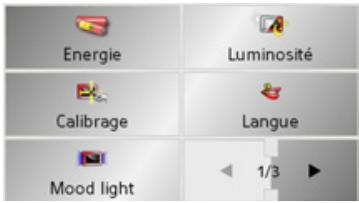BECKER TRAFFIC ASSIST Z250 - Le menu Réglages - 1