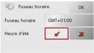 BECKER TRAFFIC ASSIST Z250 - La touche Fuseau hora - 2