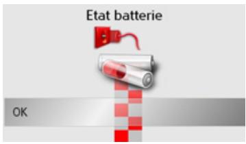 BECKER TRAFFIC ASSIST Z250 - Affichage de l'alimentation en énergie - 3