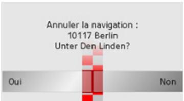 BECKER TRAFFIC ASSIST Z250 - Interrompre la navigation - 2
