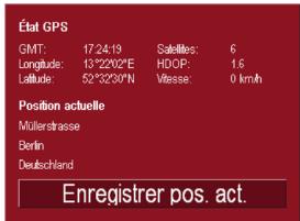 BECKER TRAFFIC ASSIST - Menu de navigation: Etat - 2