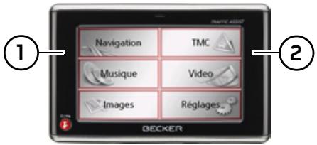 BECKER TRAFFIC ASSIT 7928 - Verrouillage clavier - 1