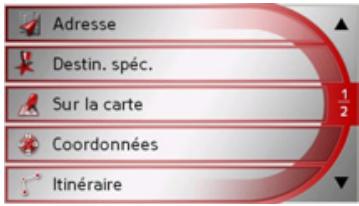 BECKER TRAFFIC ASSIT 7928 - Le Menu de navigation - 2