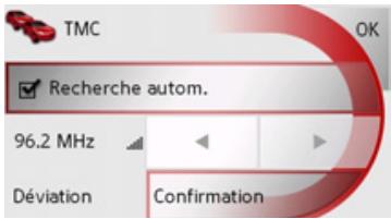 BECKER TRAFFIC ASSIT 7928 - La touche TMC - 2