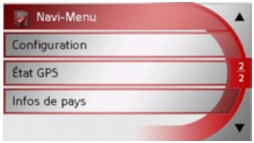BECKER TRAFFIC ASSIT 7928 - Acceder au menu d'options (barredouts) - 2