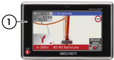 BECKER TRAFFIC ASSIT 7928 - En cas de guidage actif - 1