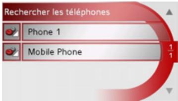 BECKER TRAFFIC ASSIT 7928 - Sélection de la liste des apparèils - 1