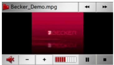 BECKER TRAFFIC ASSIT 7928 - Ouvrir et dire une video - 3