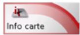 BECKER TRAFFIC ASSIT 7928 - La touche Info carte - 1