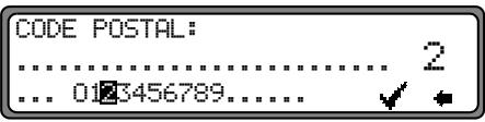 BECKER TRAFFIC PRO - Sélection du lieu de destination via le code postal - 2