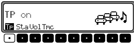 BECKER TRAFFIC PRO - Activier/quitter le menu TP - 1