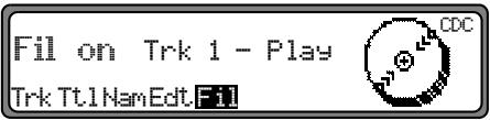 BECKER TRAFFIC PRO - Filtrage des plages d'un CD - 1