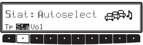 BECKER 7882 - Réglage/Suppression de la programmation directe Activez le menu TP. - 2