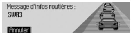 BECKER 7945 - Interrompre les messages d'informations routières - 1