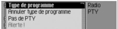 BECKER 7945 - Types de programme - 1