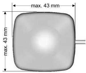 BECKER GPS ANTENNA AG 14 - Consignes sur la position de montage - 1