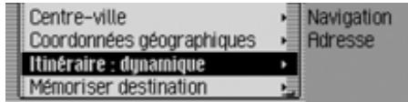 BECKER MEXICO 7948 - Réglages des options d'itinétaire - 1