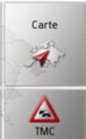 BECKER TRAFFIC ASSIST Z103 - Appel de l'affichage de carte - 2