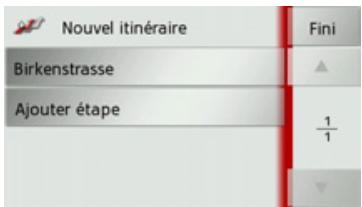 BECKER TRAFFIC ASSIST Z103 - Création d'un nouvel itinéraire - 2