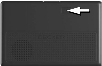 BECKER TRAFFIC ASSIST Z107 - Raccordement d'une antennae externe - 1
