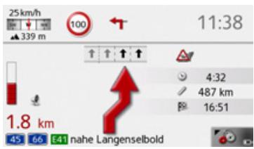 BECKER TRAFFIC ASSIST Z107 - Changement de vue - 6