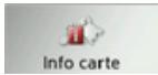 BECKER TRAFFIC ASSIST Z108 - Touche Info carte - 1