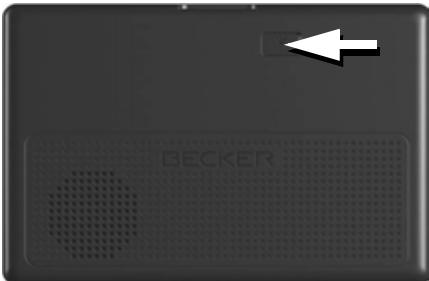 BECKER TRAFFIC ASSIST Z108 - Raccordement d'une antenne externe - 1