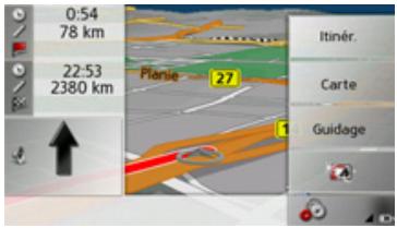 BECKER TRAFFIC ASSIST Z108 - Options de l'affichage de carte - 2