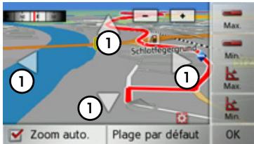 BECKER TRAFFIC ASSIST Z108 - Possibilités de réglage - 1