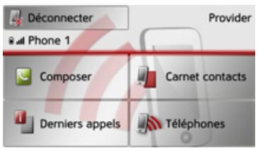BECKER TRAFFIC ASSIST Z202 - Selectionner le mode Téléphone - 3