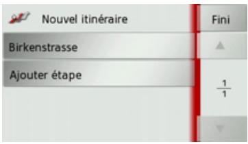 BECKER TRAFFIC ASSIST Z203 - Création d'un nouvel itinétaire - 2