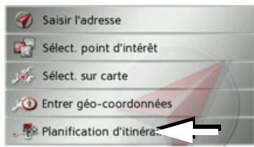 BECKER TRAFFIC ASSIST Z203 - Préparation d'itinéraire - 1