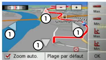 BECKER TRAFFIC ASSIST Z203 - Possibilities de réglage - 1