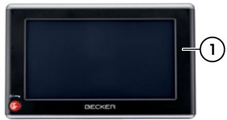 BECKER TRAFFIC ASSIST Z203 - Emissions et mise au rebut - 1