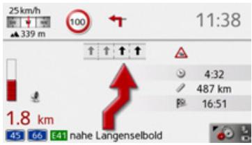 BECKER TRAFFIC ASSIST Z203 - Changement de vue - 6