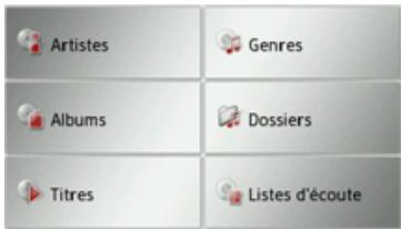 BECKER TRAFFIC ASSIST Z205 - Appuyez sur la touche Musique. - 1