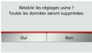 BECKER TRAFFIC ASSIST Z205 - Réglages d'usine - 2