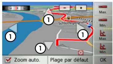 BECKER TRAFFIC ASSIST Z205 - Possibilities de réglage - 1