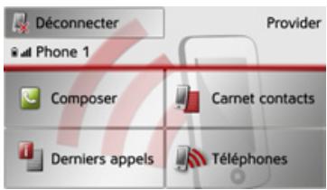 BECKER TRAFFIC ASSIST Z205 - Selectionner le mode Téléphone - 3