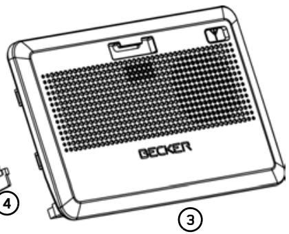 BECKER TRAFFIC ASSIST Z112 - Remarque : - 2