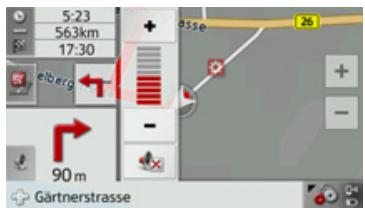 BECKER TRAFFIC ASSIST Z112 - Modification du volume sonore des annonces - 2