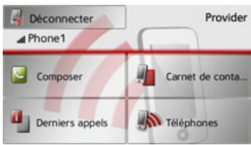 BECKER TRAFFIC ASSIST Z112 - Sélectionner le mode téléphone - 3