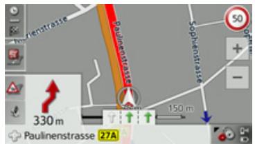 BECKER TRAFFIC ASSIST Z112 - Touche mode visualisation - 3